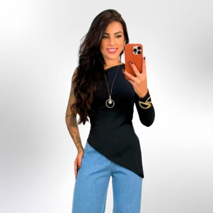 Blusa Assimétrica